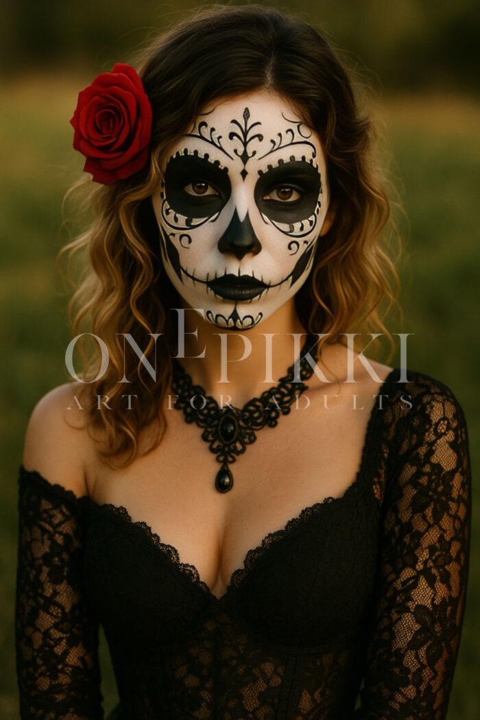 Gothic Portrait Outdoors