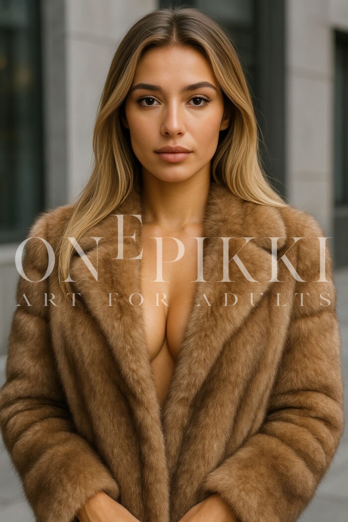 Fur coat