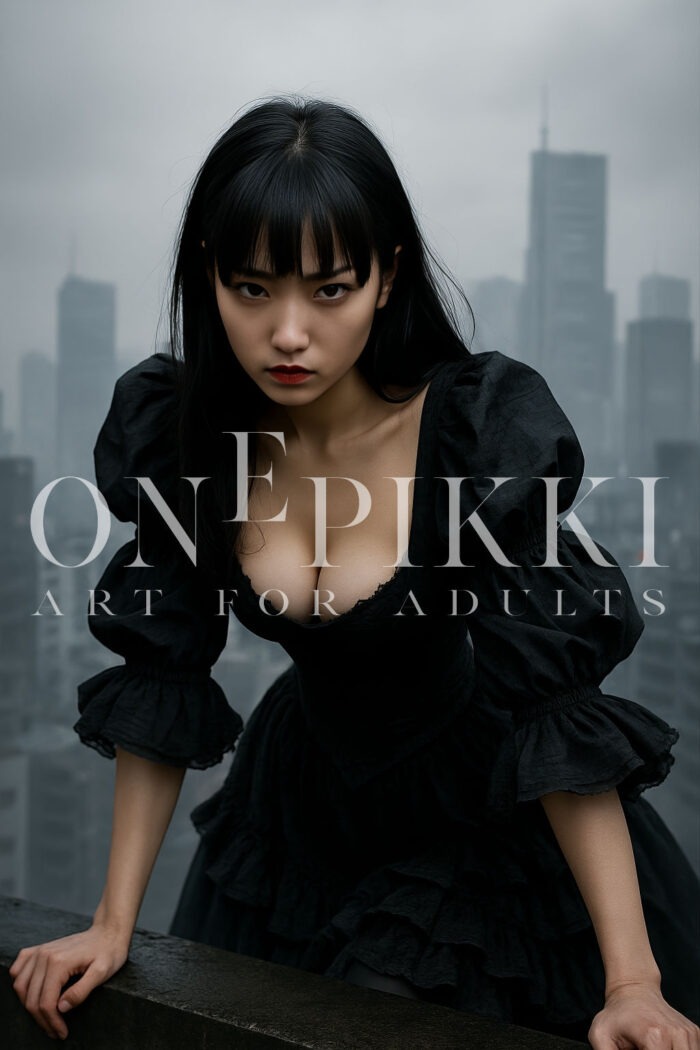 Gothic Woman in Tokyo